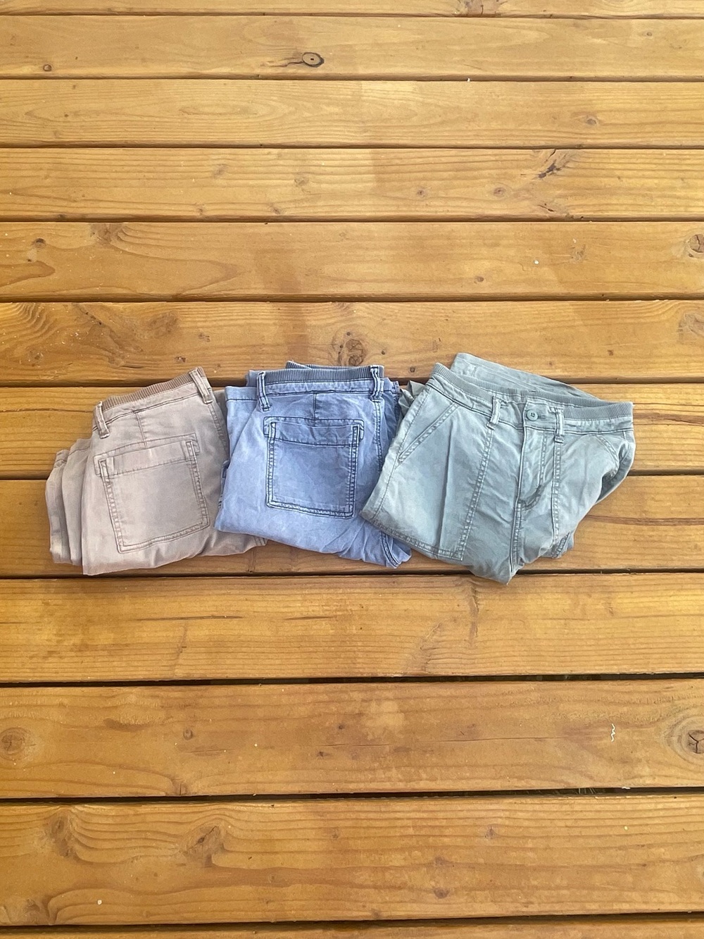American Eagle Outfitters Sage Green Stretch Casual Pants
